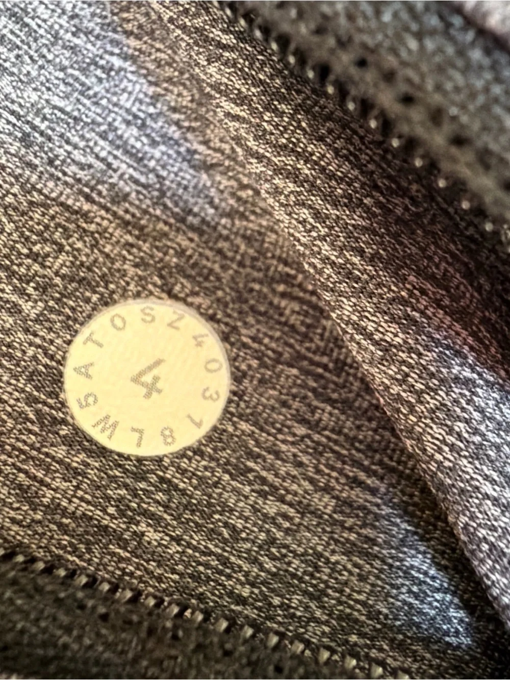 Lululemon 28” Speed Up Tight *Full-On Luxtreme Luon Knit Heathered Gray Size 4